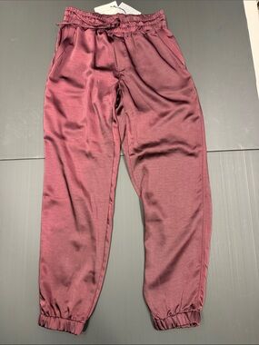 MELISSA NEPTON Women’s Maroon Jogger Pants